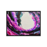 BEYOND THE PERIPHERY by Rebecca Bond Framed Canvas Print