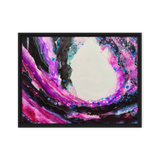 BEYOND THE PERIPHERY by Rebecca Bond Framed Canvas Print