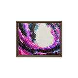 BEYOND THE PERIPHERY by Rebecca Bond Framed Canvas Print