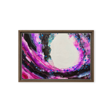 BEYOND THE PERIPHERY by Rebecca Bond Framed Canvas Print