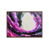 BEYOND THE PERIPHERY by Rebecca Bond Framed Canvas Print