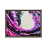 BEYOND THE PERIPHERY by Rebecca Bond Framed Canvas Print