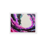 BEYOND THE PERIPHERY by Rebecca Bond Framed Canvas Print