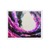 BEYOND THE PERIPHERY by Rebecca Bond Framed Canvas Print