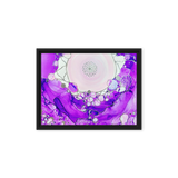 CROWN CHAKRA by Rebecca Bond Framed Canvas Print
