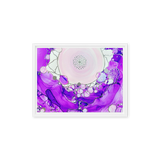 CROWN CHAKRA by Rebecca Bond Framed Canvas Print