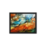 DESERT LANDSCAPE by Rebecca Bond Framed Canvas Print