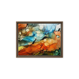 DESERT LANDSCAPE by Rebecca Bond Framed Canvas Print