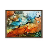 DESERT LANDSCAPE by Rebecca Bond Framed Canvas Print