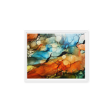 DESERT LANDSCAPE by Rebecca Bond Framed Canvas Print