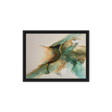 FLIGHT by Rebecca Bond Framed Canvas Print