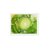 HEART CHAKRA by Rebecca Bond Framed Canvas Print
