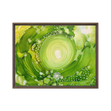 HEART CHAKRA by Rebecca Bond Framed Canvas Print