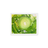 HEART CHAKRA by Rebecca Bond Framed Canvas Print