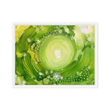 HEART CHAKRA by Rebecca Bond Framed Canvas Print