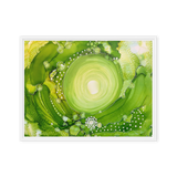 HEART CHAKRA by Rebecca Bond Framed Canvas Print