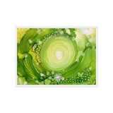 HEART CHAKRA by Rebecca Bond Framed Canvas Print