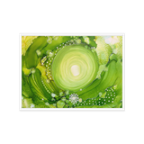 HEART CHAKRA by Rebecca Bond Framed Canvas Print