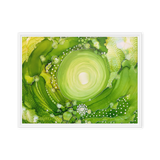 HEART CHAKRA by Rebecca Bond Framed Canvas Print