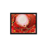 ROOT CHAKRA by Rebecca Bond Framed Canvas Print