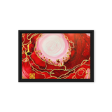 ROOT CHAKRA by Rebecca Bond Framed Canvas Print