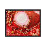 ROOT CHAKRA by Rebecca Bond Framed Canvas Print