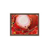 ROOT CHAKRA by Rebecca Bond Framed Canvas Print