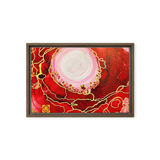 ROOT CHAKRA by Rebecca Bond Framed Canvas Print