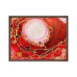 ROOT CHAKRA by Rebecca Bond Framed Canvas Print