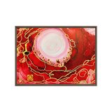 ROOT CHAKRA by Rebecca Bond Framed Canvas Print