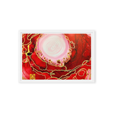 ROOT CHAKRA by Rebecca Bond Framed Canvas Print