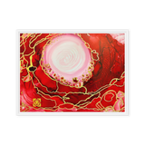 ROOT CHAKRA by Rebecca Bond Framed Canvas Print