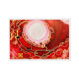 ROOT CHAKRA by Rebecca Bond Framed Canvas Print