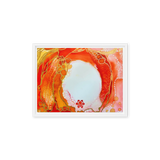 SACRAL CHAKRA by Rebecca Bond Framed Canvas Print
