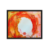SACRAL CHAKRA by Rebecca Bond Framed Canvas Print
