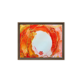 SACRAL CHAKRA by Rebecca Bond Framed Canvas Print