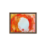 SACRAL CHAKRA by Rebecca Bond Framed Canvas Print
