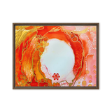 SACRAL CHAKRA by Rebecca Bond Framed Canvas Print