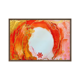 SACRAL CHAKRA by Rebecca Bond Framed Canvas Print