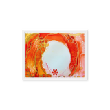 SACRAL CHAKRA by Rebecca Bond Framed Canvas Print