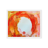 SACRAL CHAKRA by Rebecca Bond Framed Canvas Print