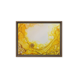 SOLAR PLEXUS CHAKRA by Rebecca Bond Framed Canvas Print
