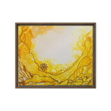 SOLAR PLEXUS CHAKRA by Rebecca Bond Framed Canvas Print