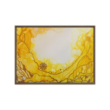 SOLAR PLEXUS CHAKRA by Rebecca Bond Framed Canvas Print