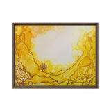 SOLAR PLEXUS CHAKRA by Rebecca Bond Framed Canvas Print