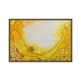 SOLAR PLEXUS CHAKRA by Rebecca Bond Framed Canvas Print