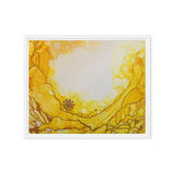 SOLAR PLEXUS CHAKRA by Rebecca Bond Framed Canvas Print