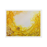 SOLAR PLEXUS CHAKRA by Rebecca Bond Framed Canvas Print