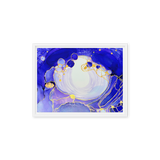 THIRD EYE CHAKRA by Rebecca Bond Framed Canvas Print