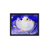 THIRD EYE CHAKRA by Rebecca Bond Framed Canvas Print